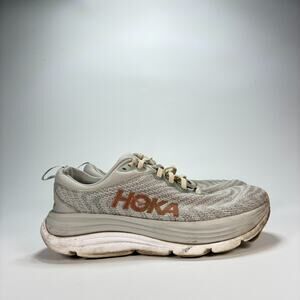 Hoka Gaviota 5 Gray Stability Running Shoes Cushioned Sneakers Women's Size 9B